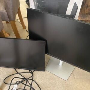 2 NEW Dell Monitors For Price Of  1, Full HD, IPS LCD Monitors